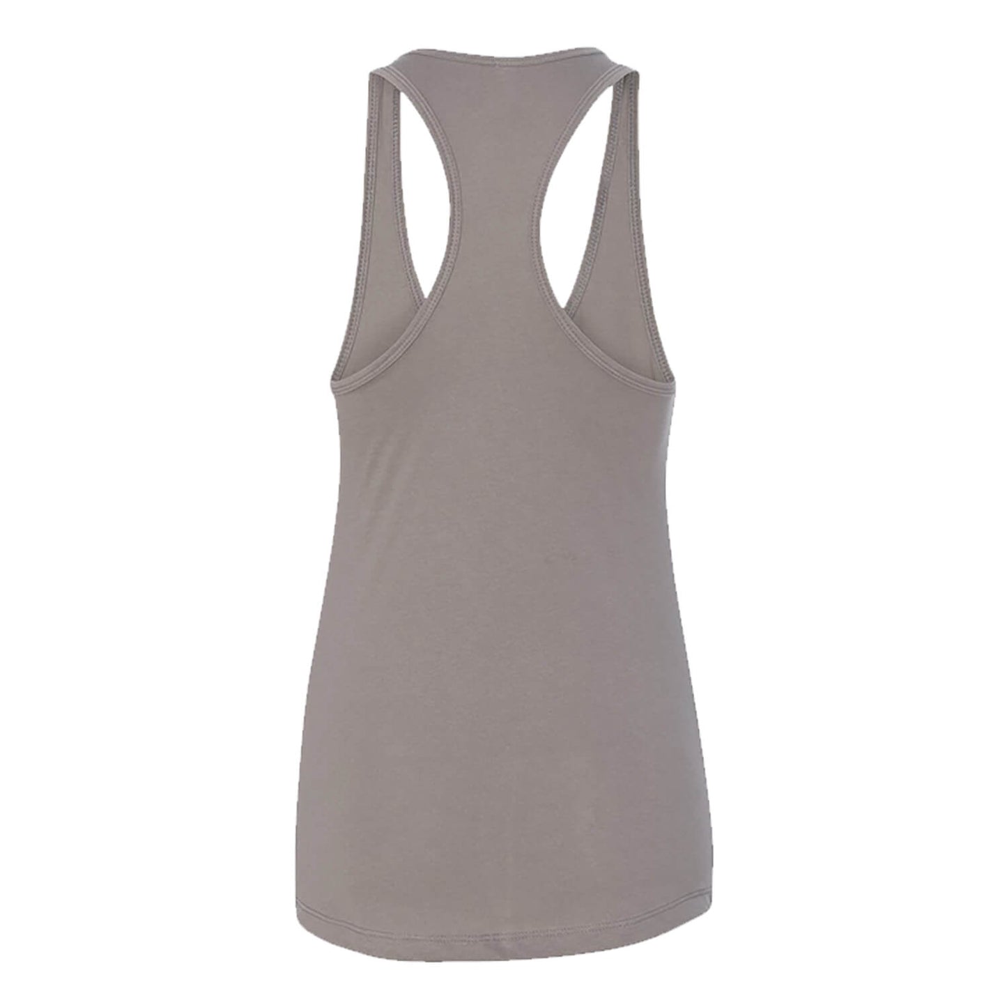 Back view showing racerback.