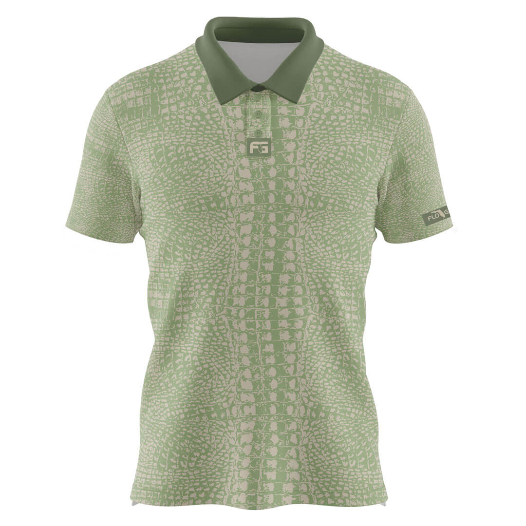 Gator Green Golf Polo