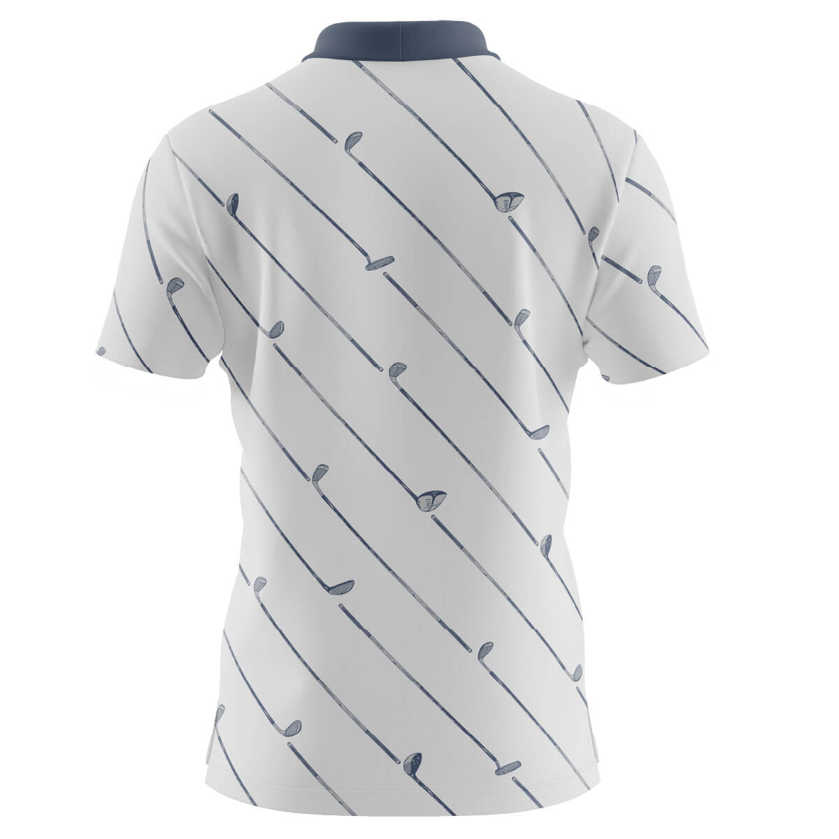 Back view with the same repeating pattern.