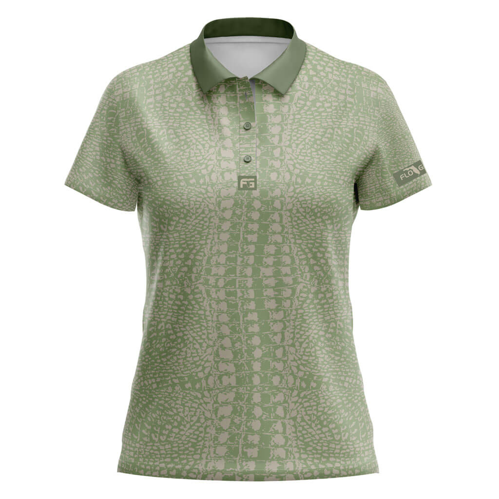 Gator Green Women's Golf Polo