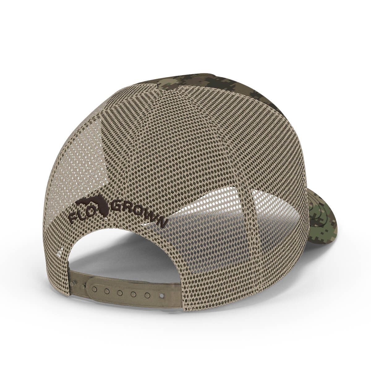 Digital Camo Flag Patch Hat
