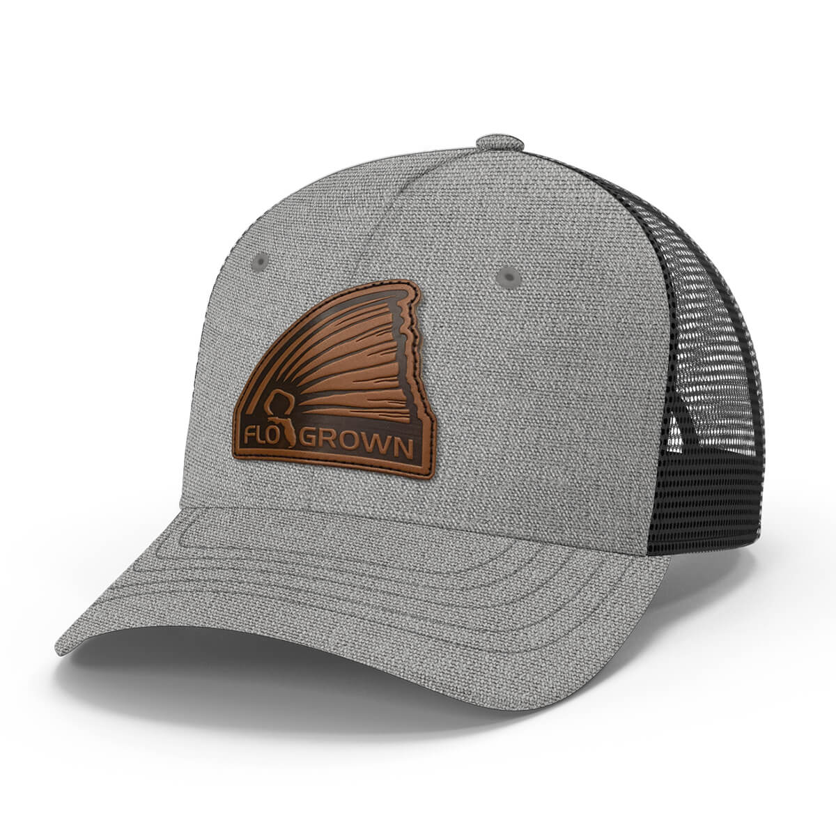 Leather Red Tail Hat