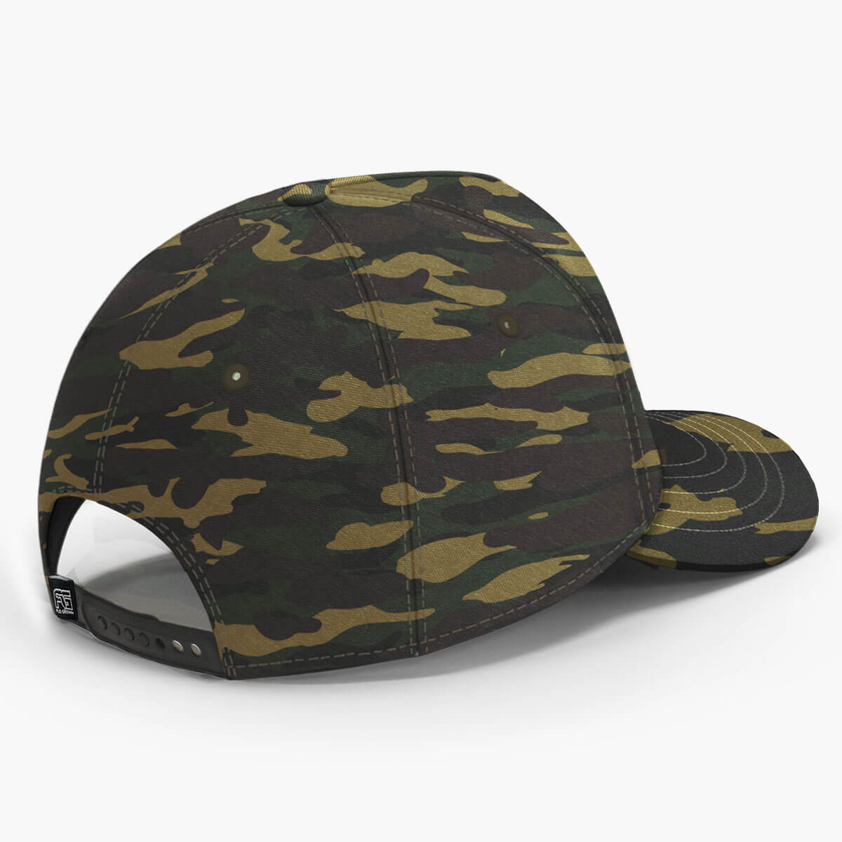 Hunter Orange Logo AOP Camo Hat