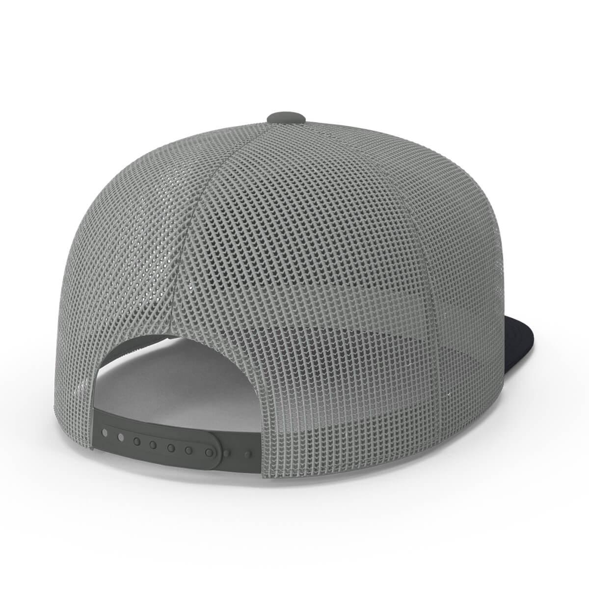PVC Hexagon Patch Blue Bill Hat