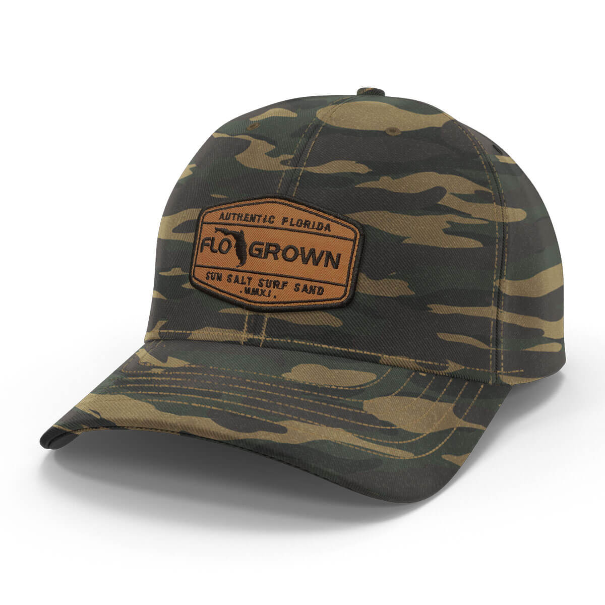 Washed Camo Patch Hat
