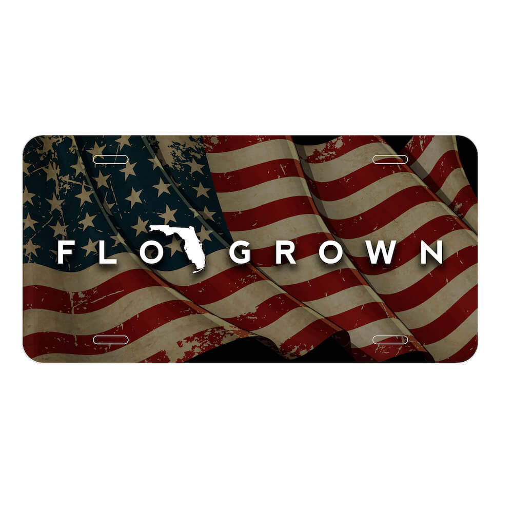 The Patriot License Plate