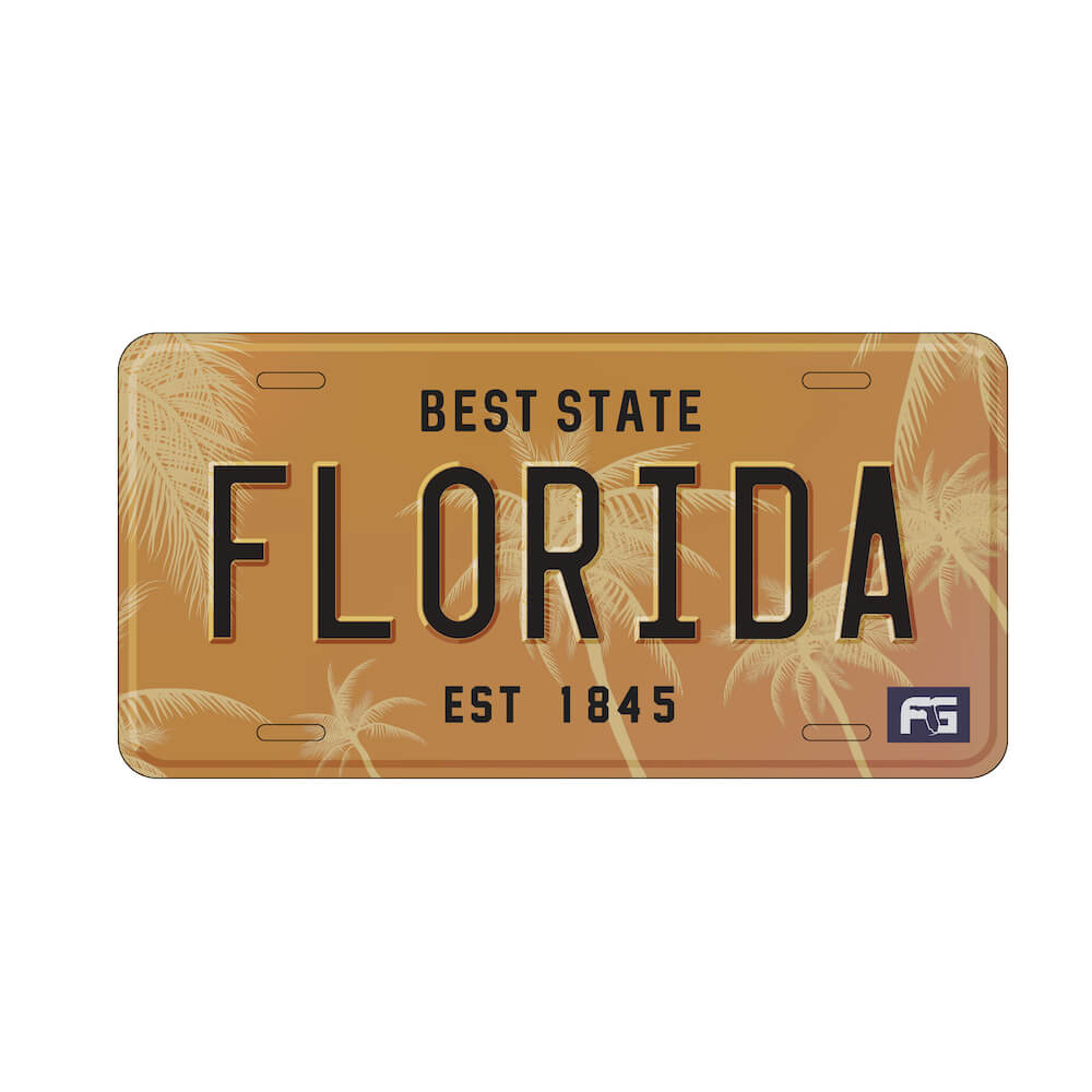 Best State License Plate