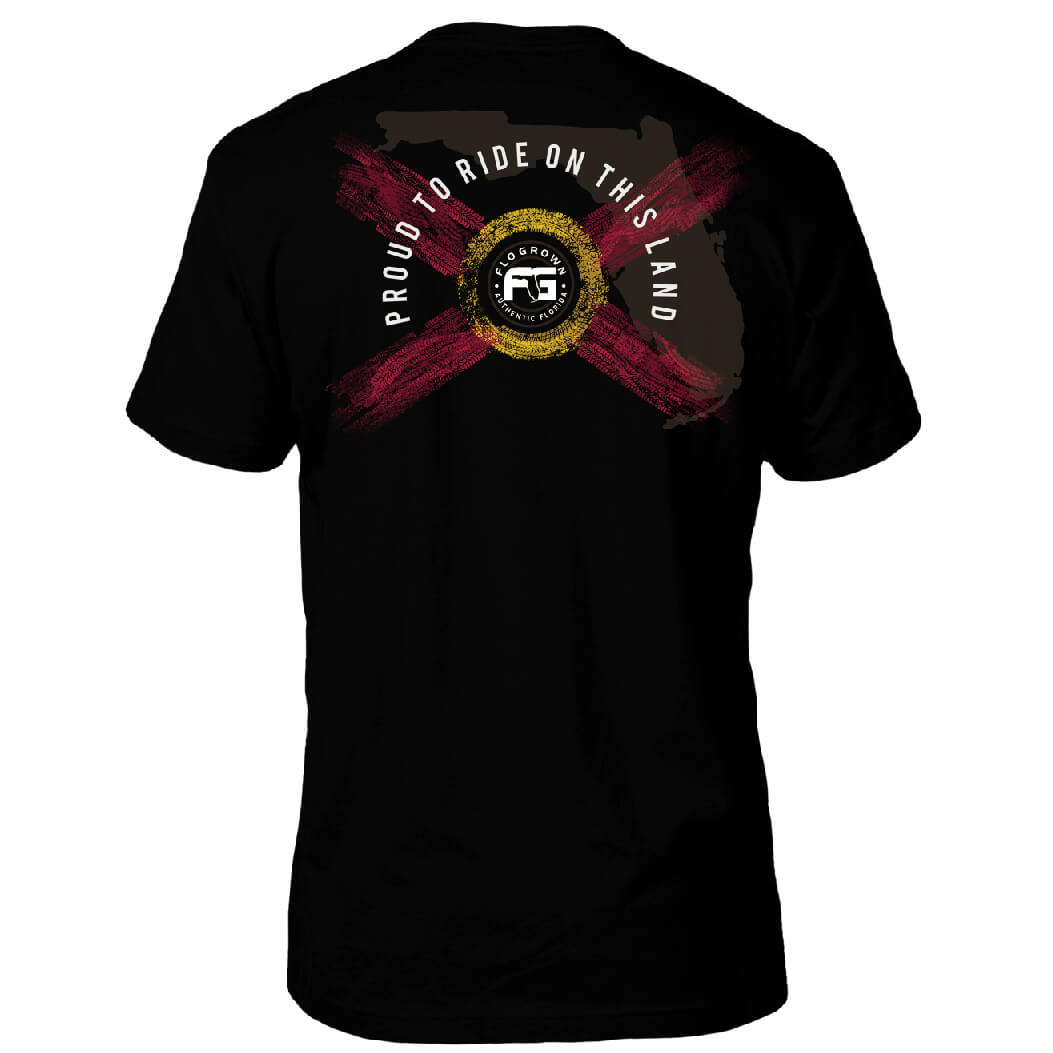 Proud to Ride on this Land Tee