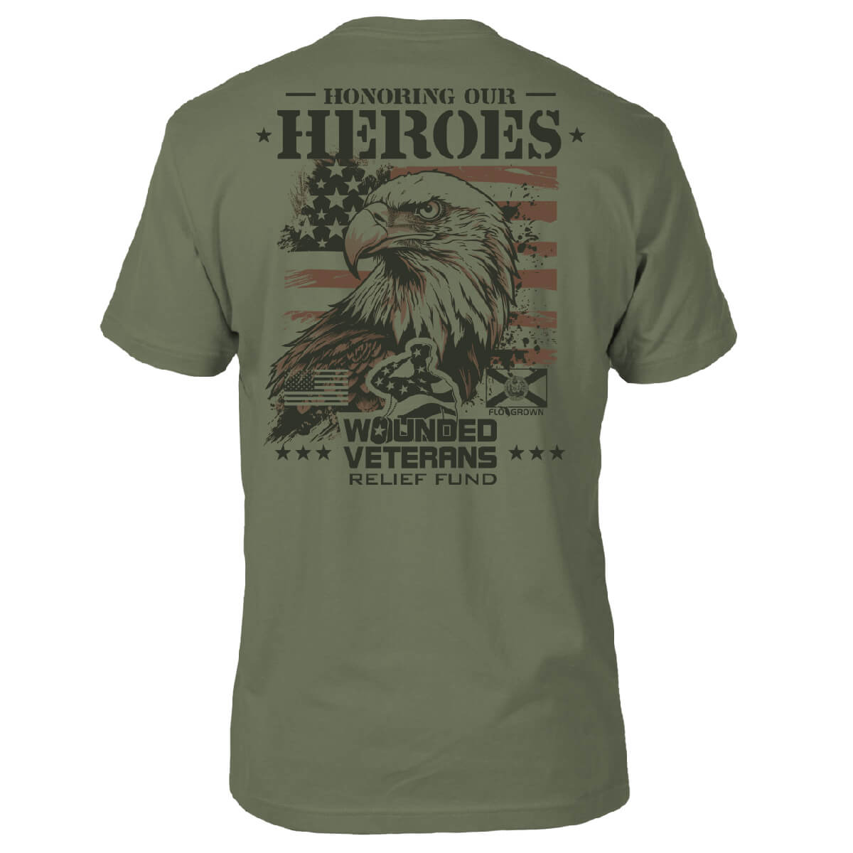 Wounded Veterans Eagle Charity Tee
