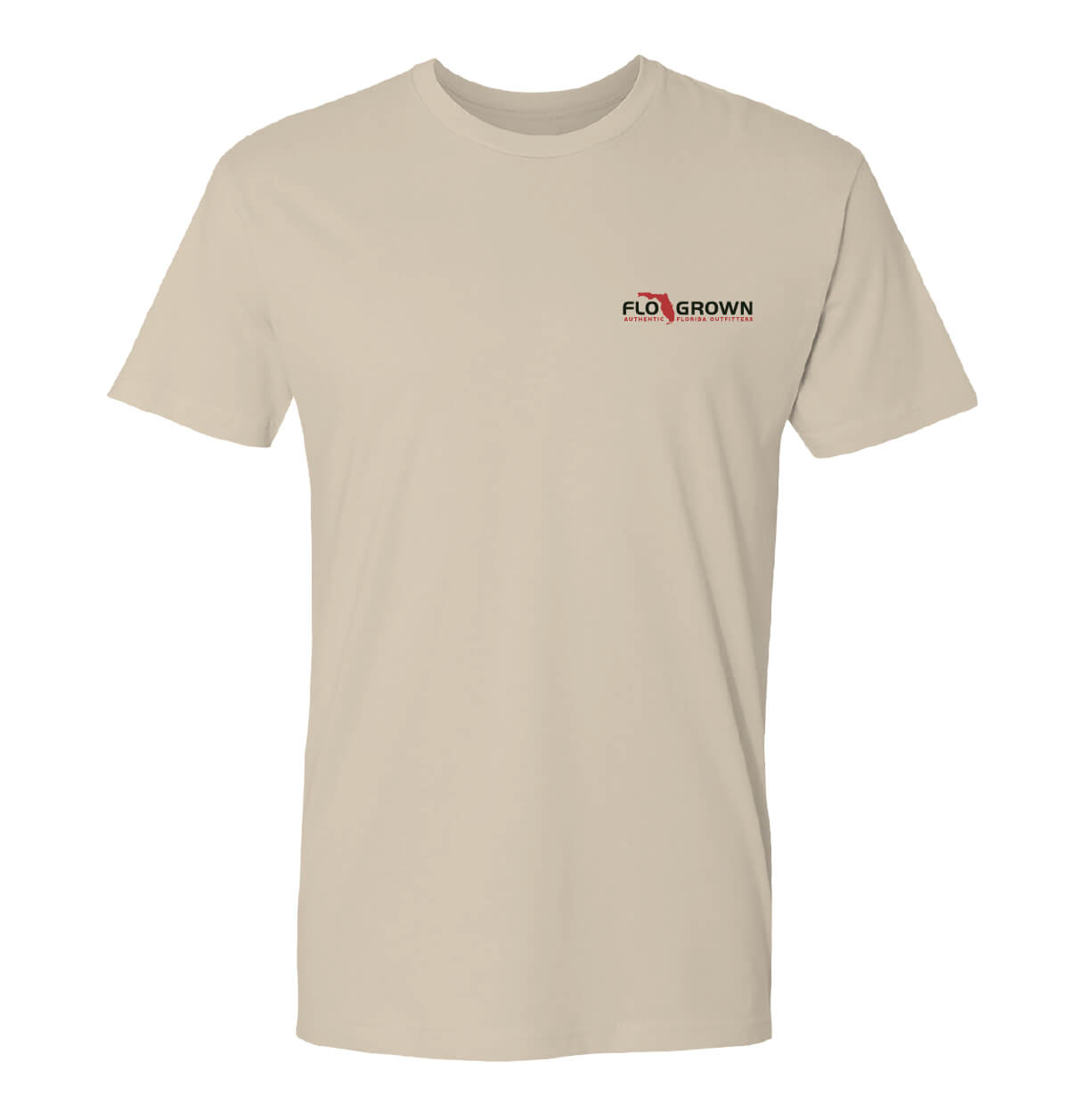 Front view with the FloGrown logo on the left chest.