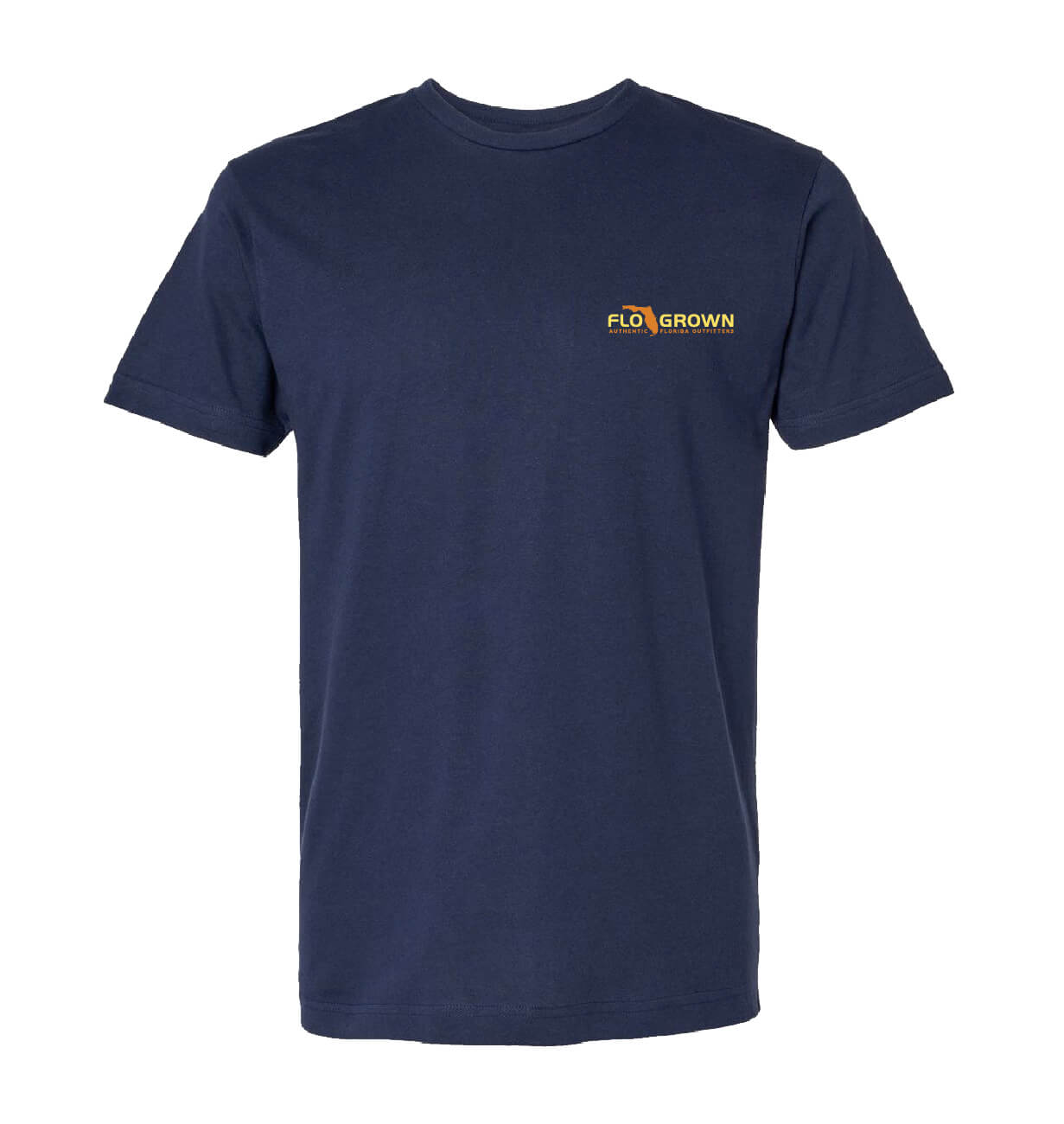 Front view with the FloGrown logo on the left chest.