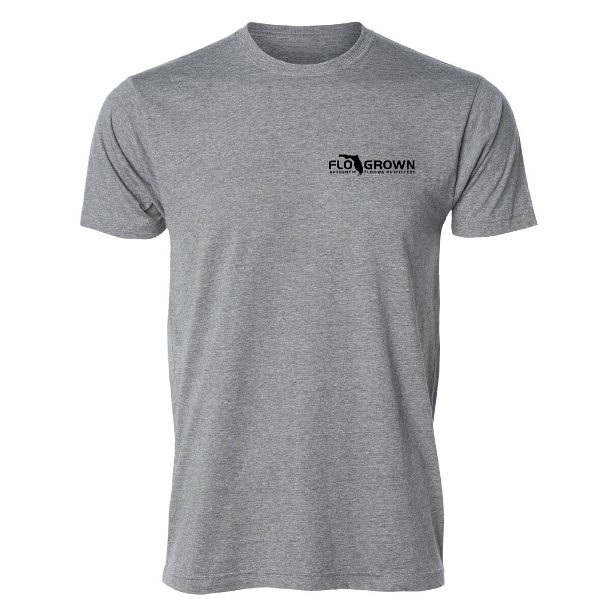 Front view with the FloGrown logo on the left chest.
