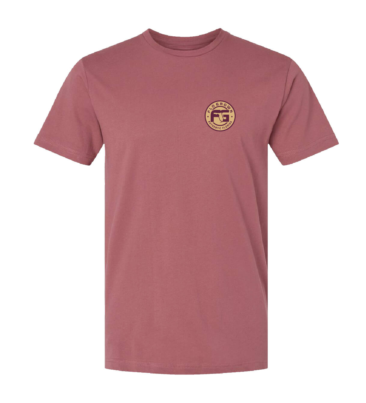 Front view with the FloGrown logo on the left chest.