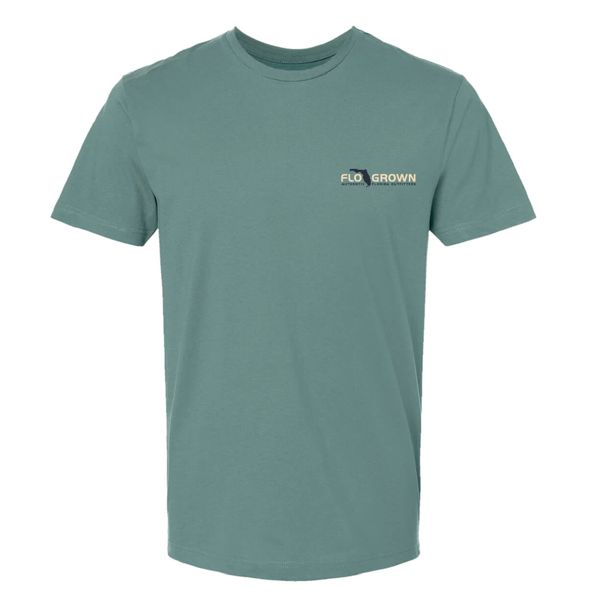 Front view featuring the FloGrown logo on the left chest.