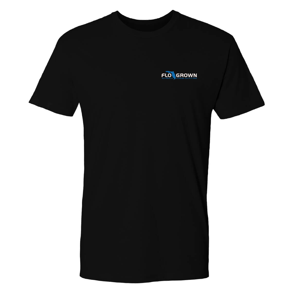 Front view with the FloGrown logo on the left chest.