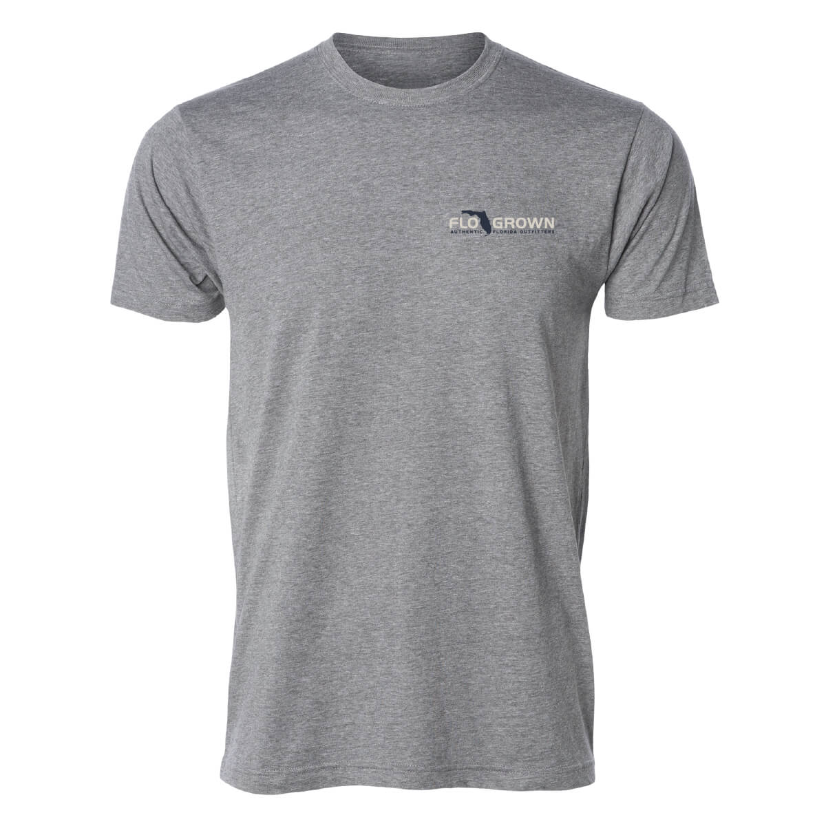 Front view with the FloGrown logo on the left chest.