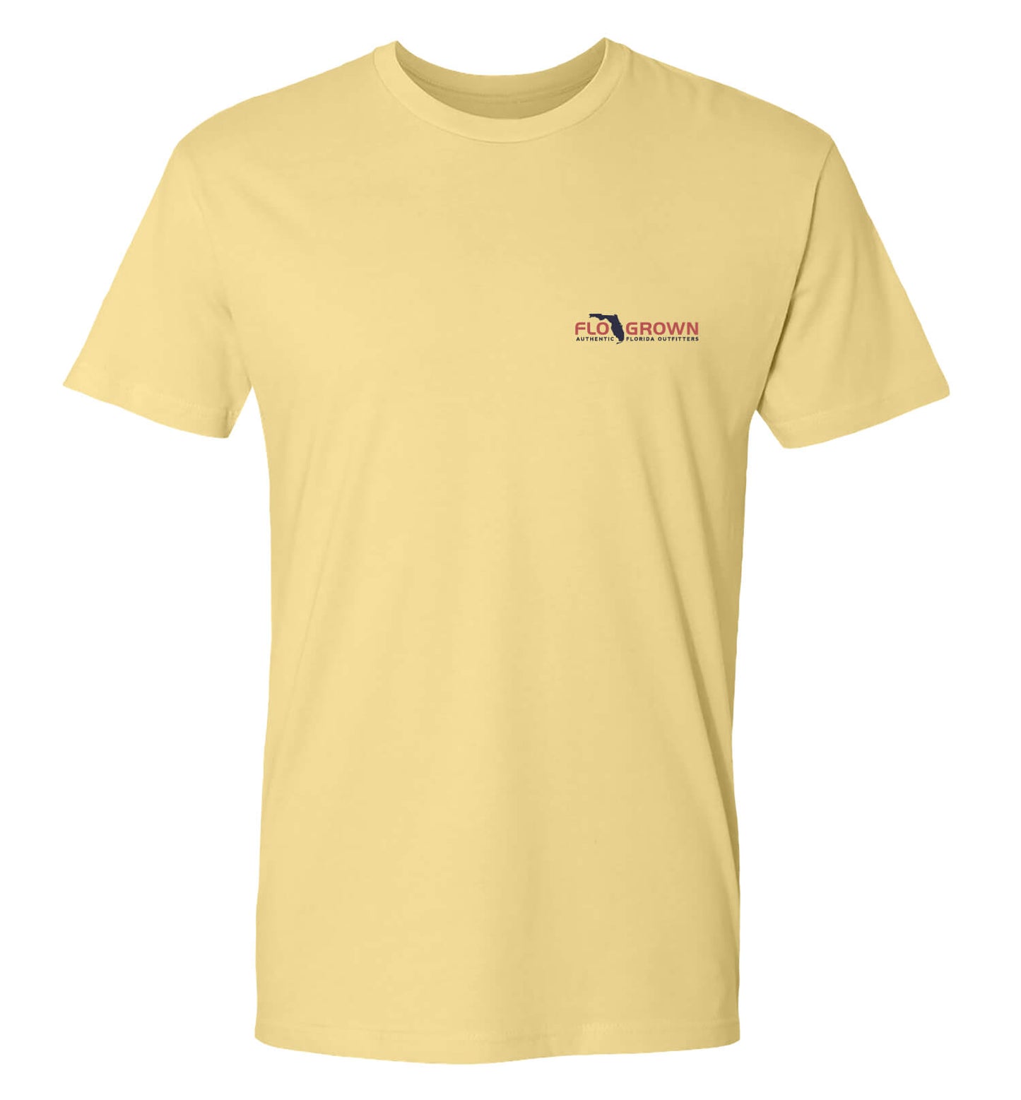 Front view featuring the FloGrown logo on the left chest.