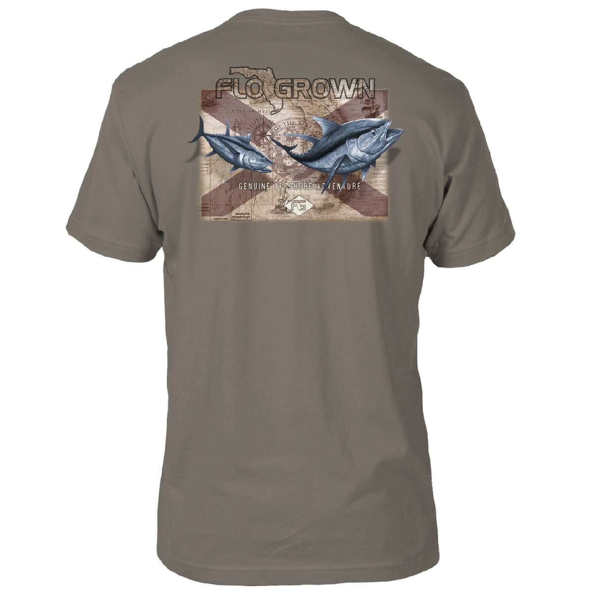 Tuna Over Map Tee