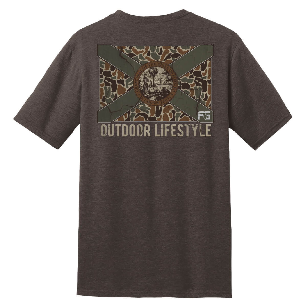 Florida Camo Flag Tee
