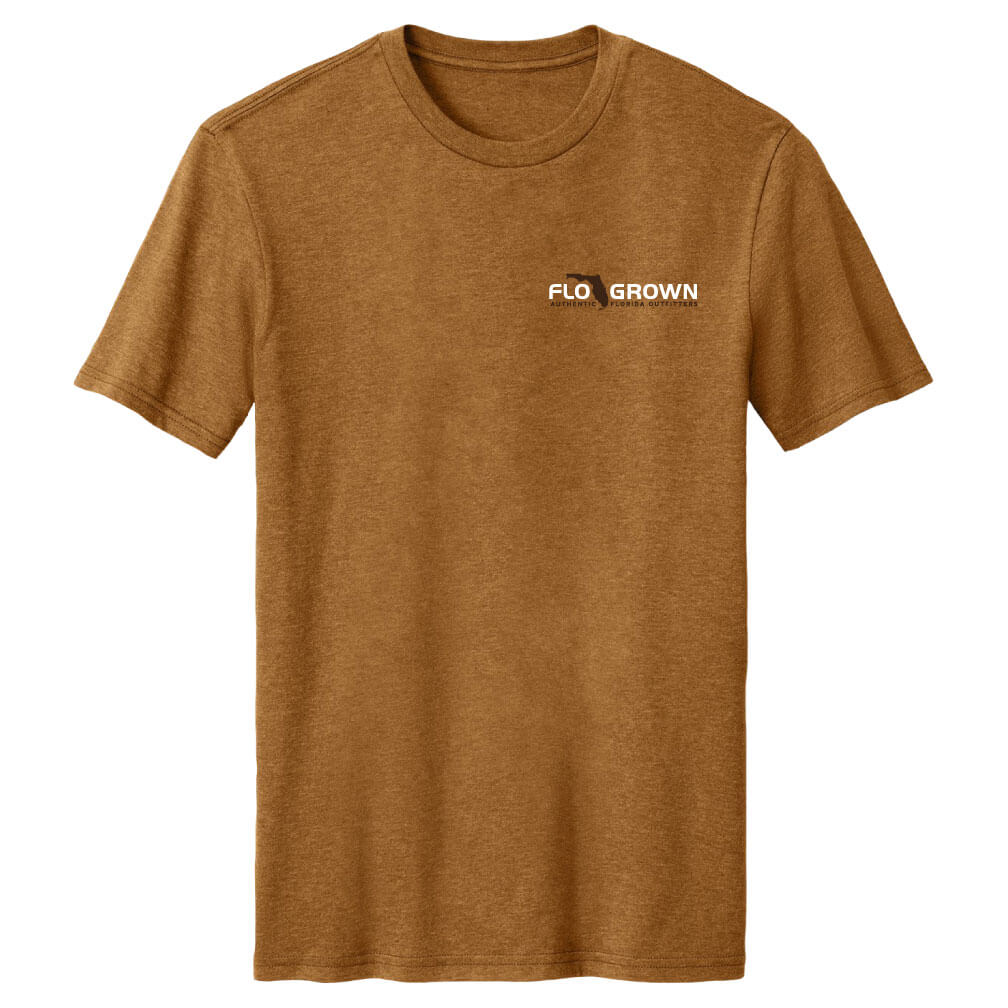 Front view with the FloGrown logo on the left chest.