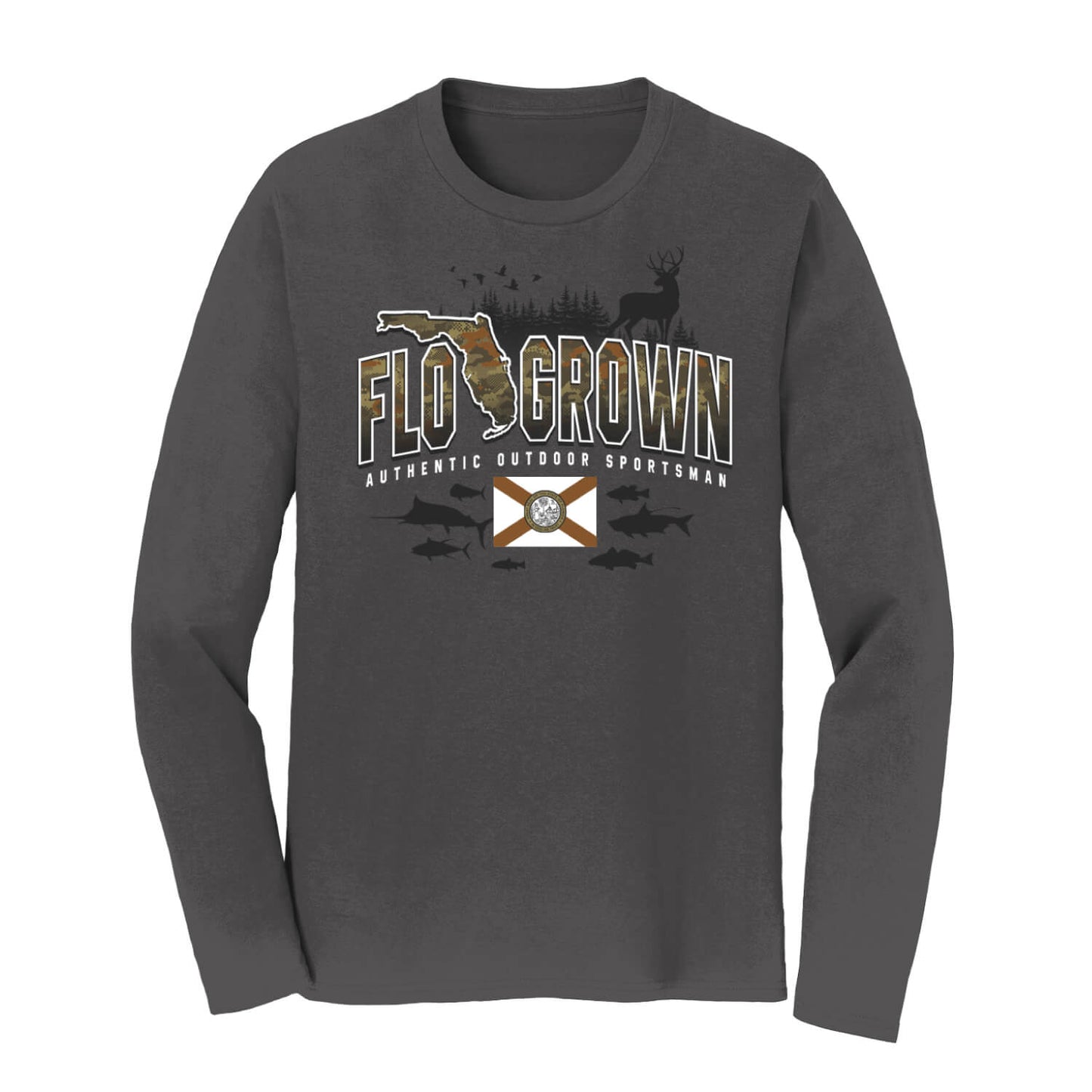 Varsity Camo Long Sleeve