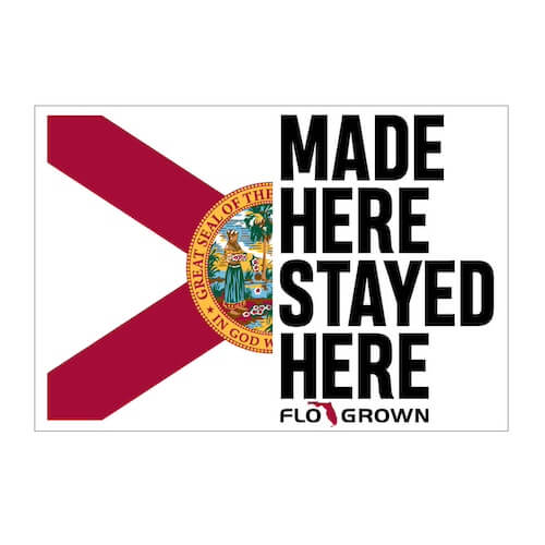 Made Here Stayed Here Decal