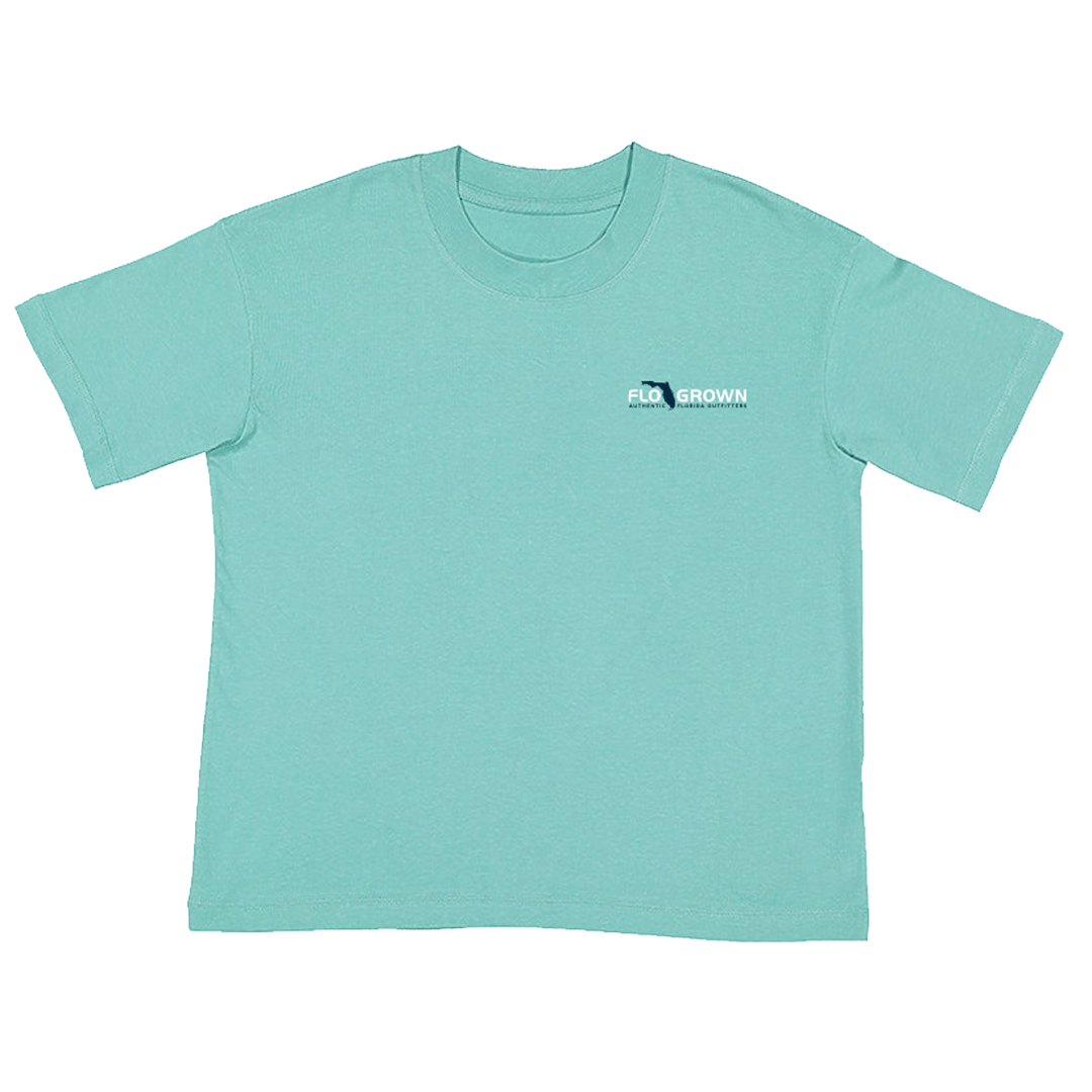 Front view with the FloGrown logo on the left chest.