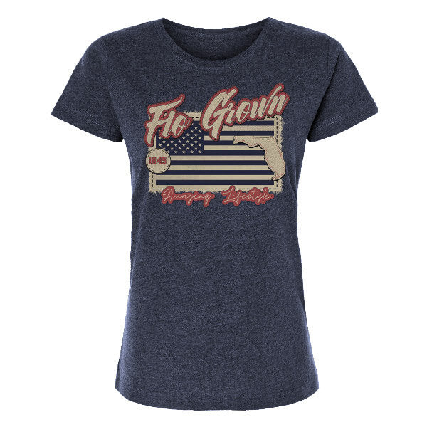 FloGrown Patch Womens Tee