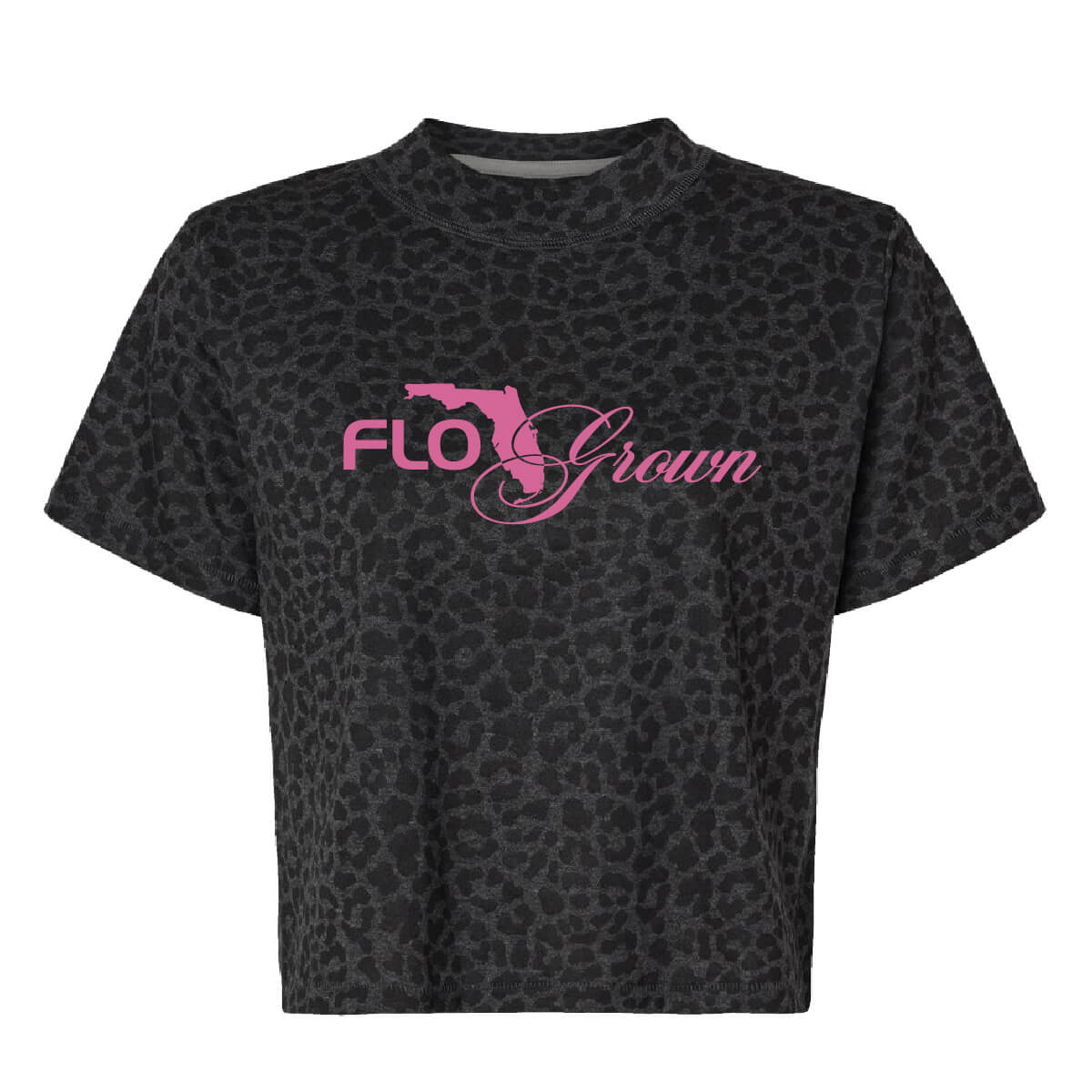 Leopard Logo Womens Tee