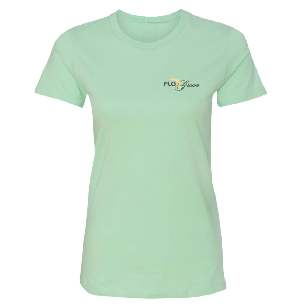 Good Vibes Sunflower Mint Womens Tee