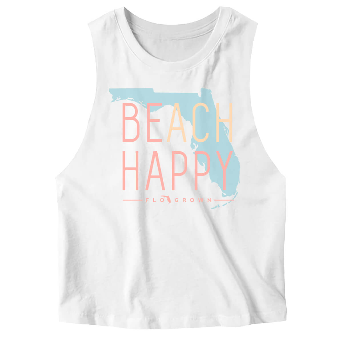 Beach Happy State Womens Tank