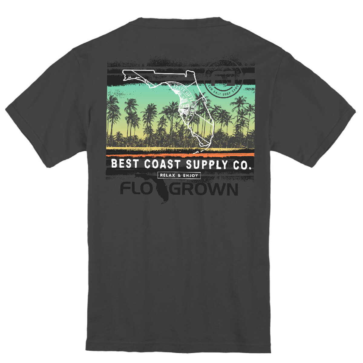 Blended Stripe Youth Tee