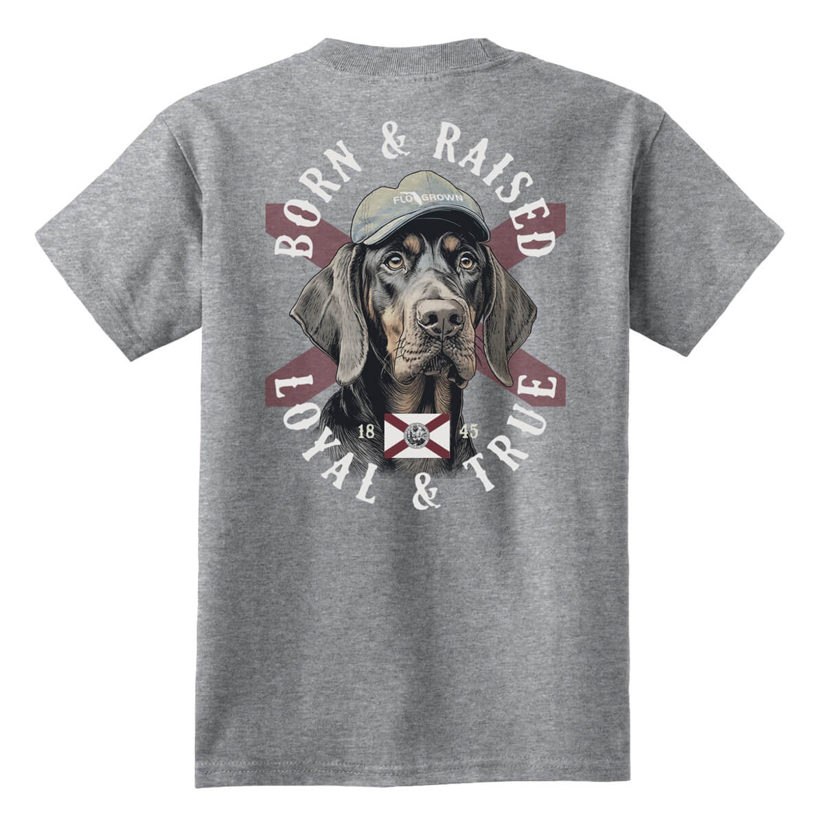 Born & Raised Hound Youth Tee