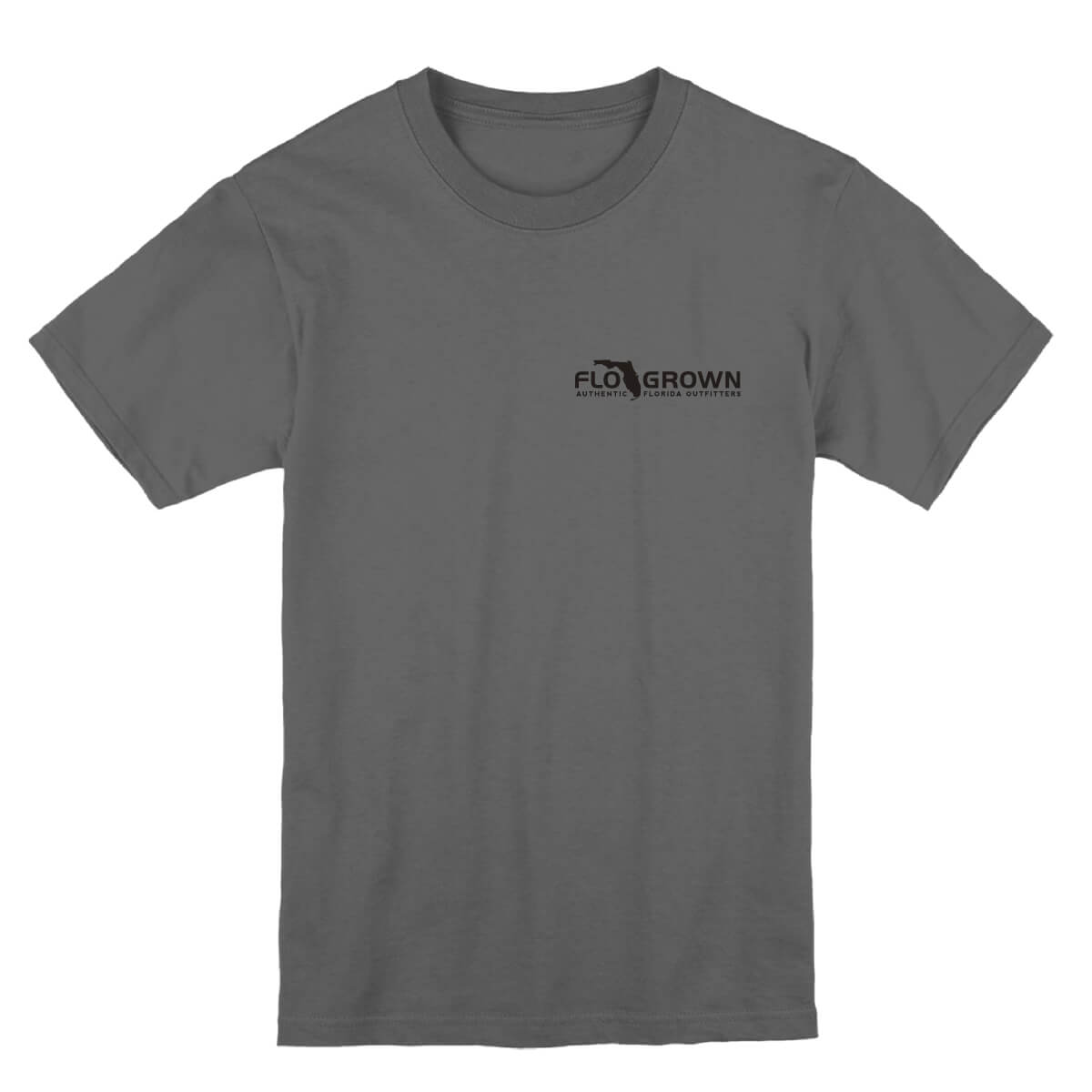 Front view with the FloGrown logo on the left chest.