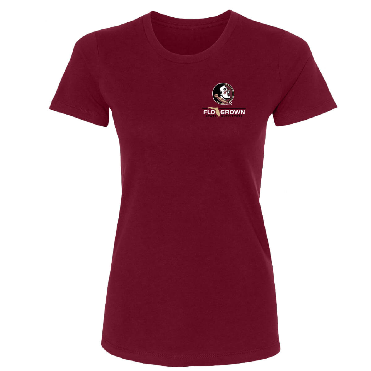 Florida State Seminoles Sticker Fitted Women's Tee