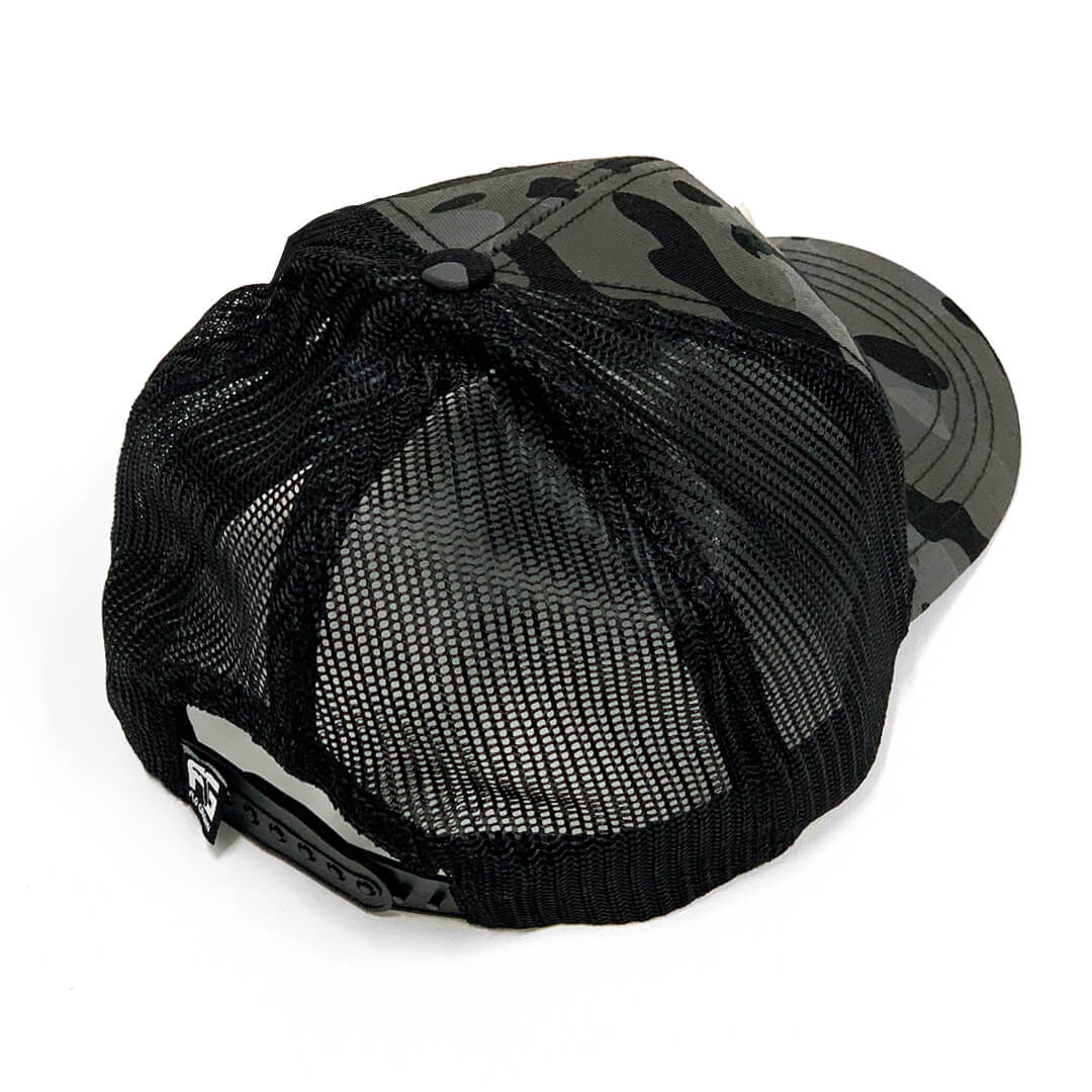Miami Hurricanes Black Camo Logo Hat