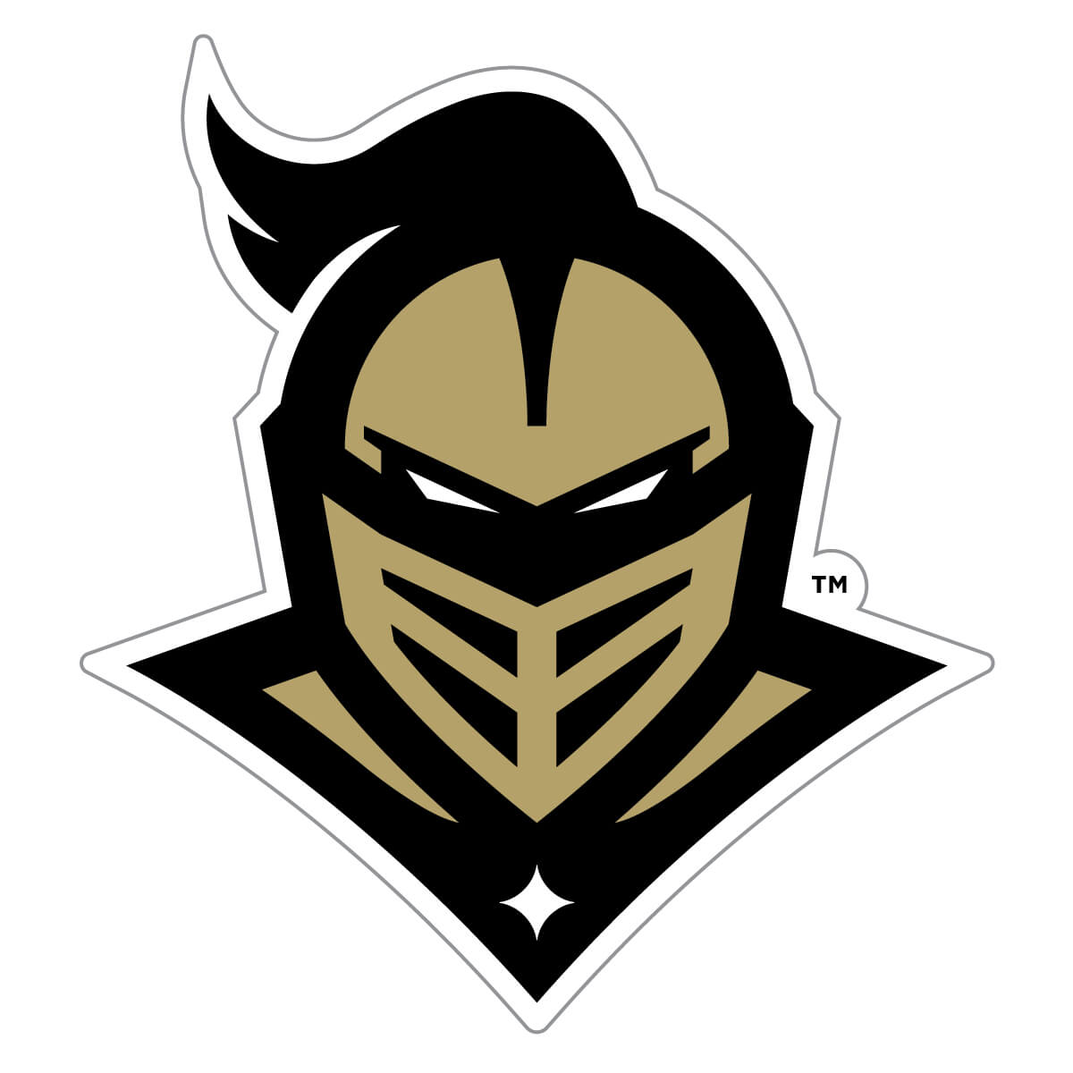 UCF Knights Knight Logo Decal