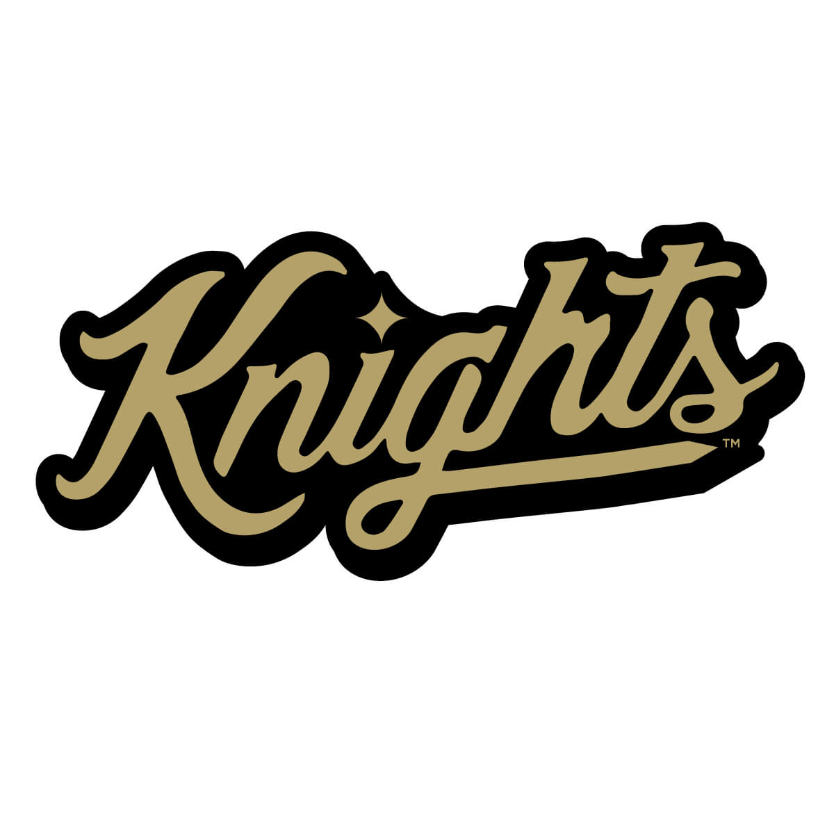 UCF Knights Script Logo Decal