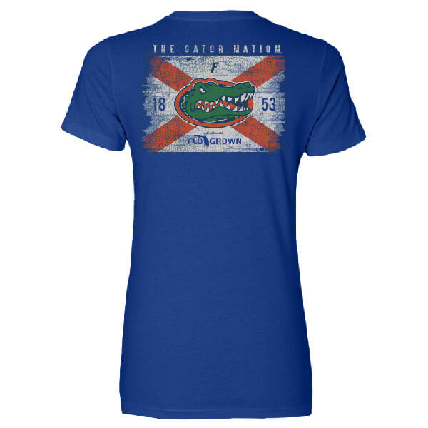 Florida Gators Washed Flag Women's Tee