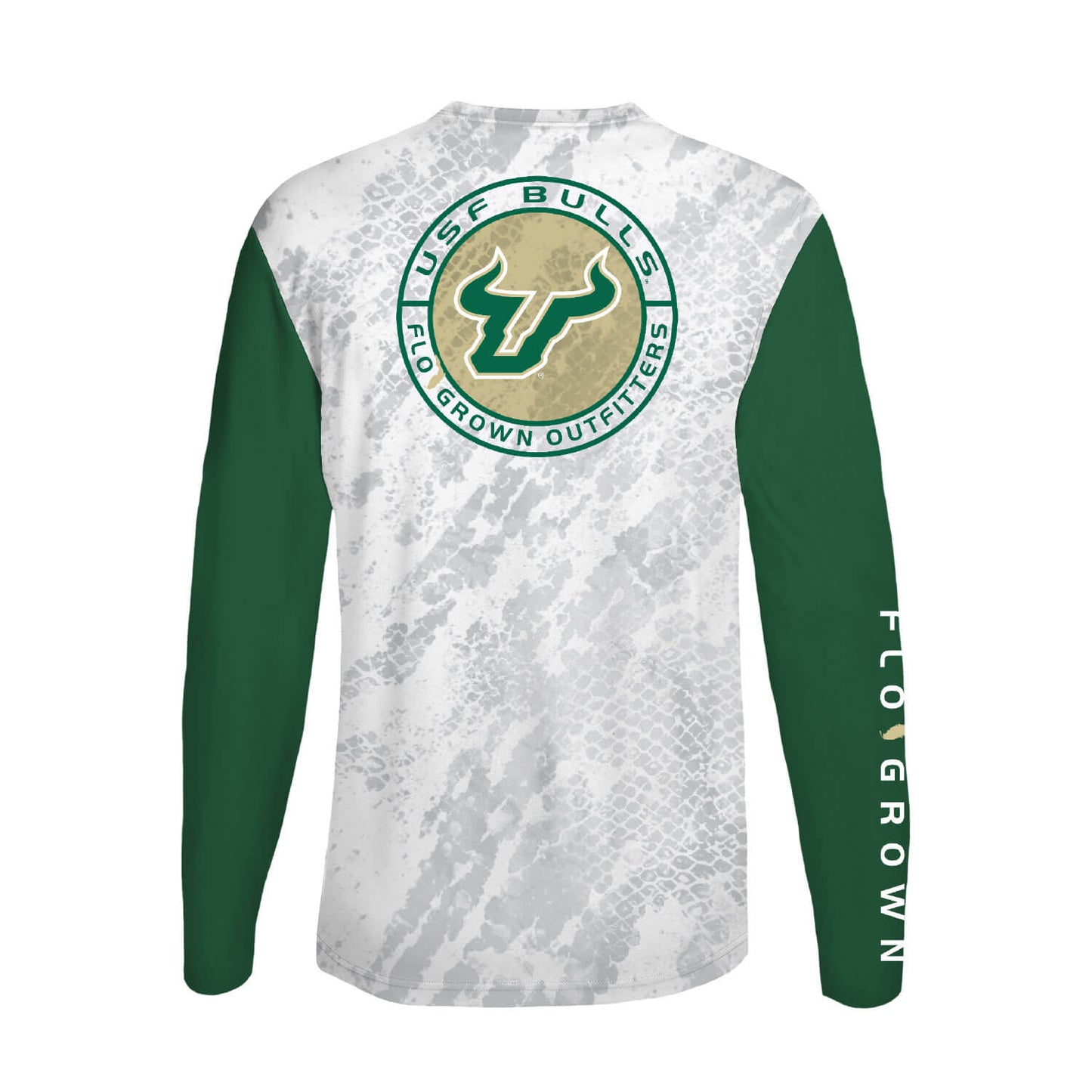 South Florida Bulls Block Sleeve Camo Performance Tee
