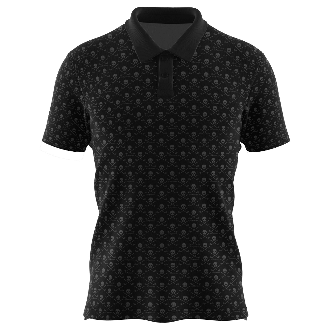 Repeating Skullys Golf Polo