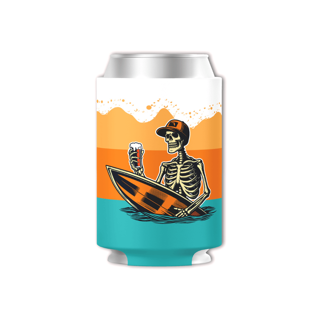 Drinking Skeleton Koozie