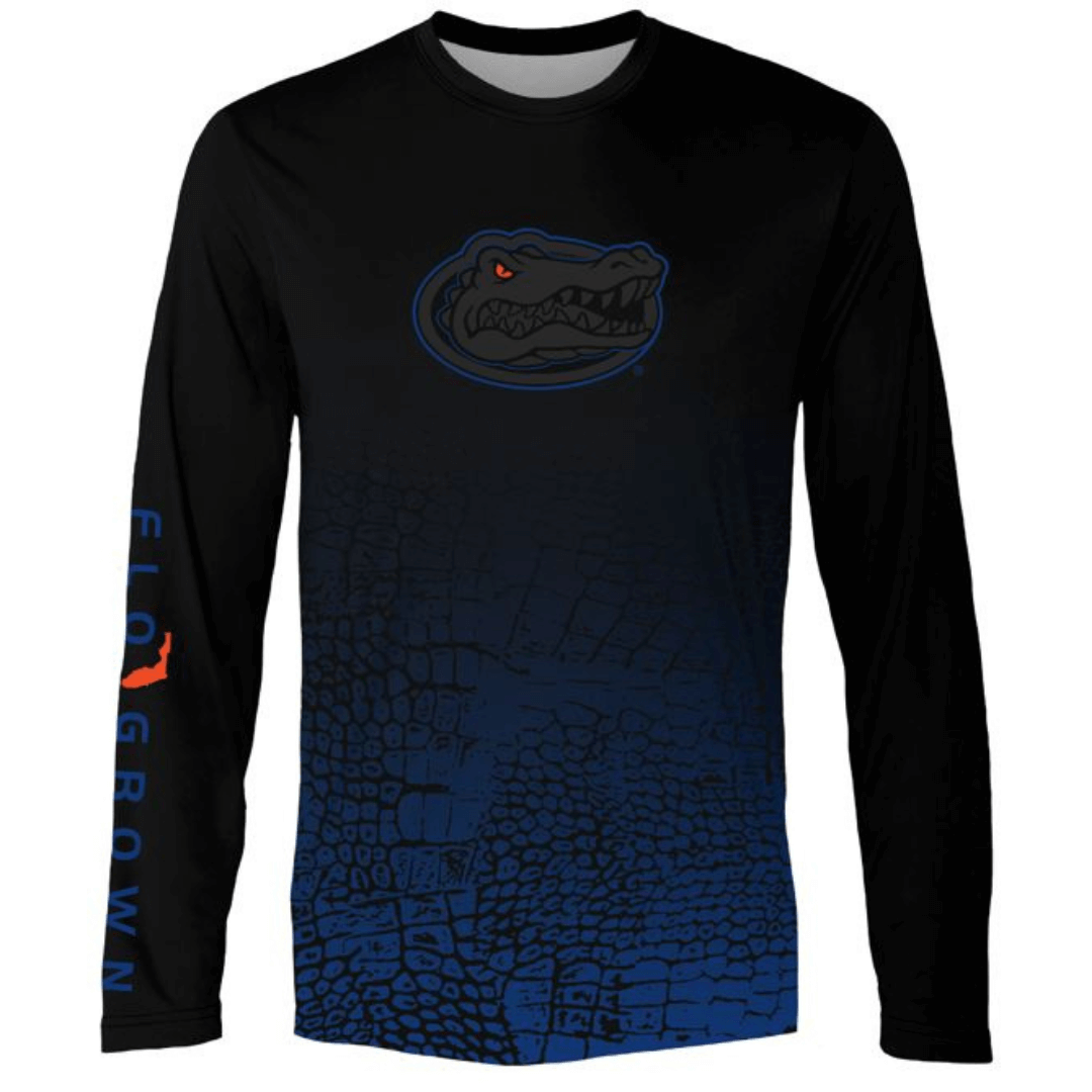 Florida Gators Blackout Gatorskin Performance Tee