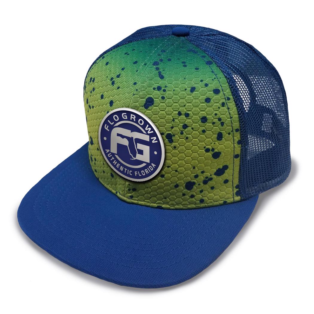 Youth Mahi Scales Crest Hat