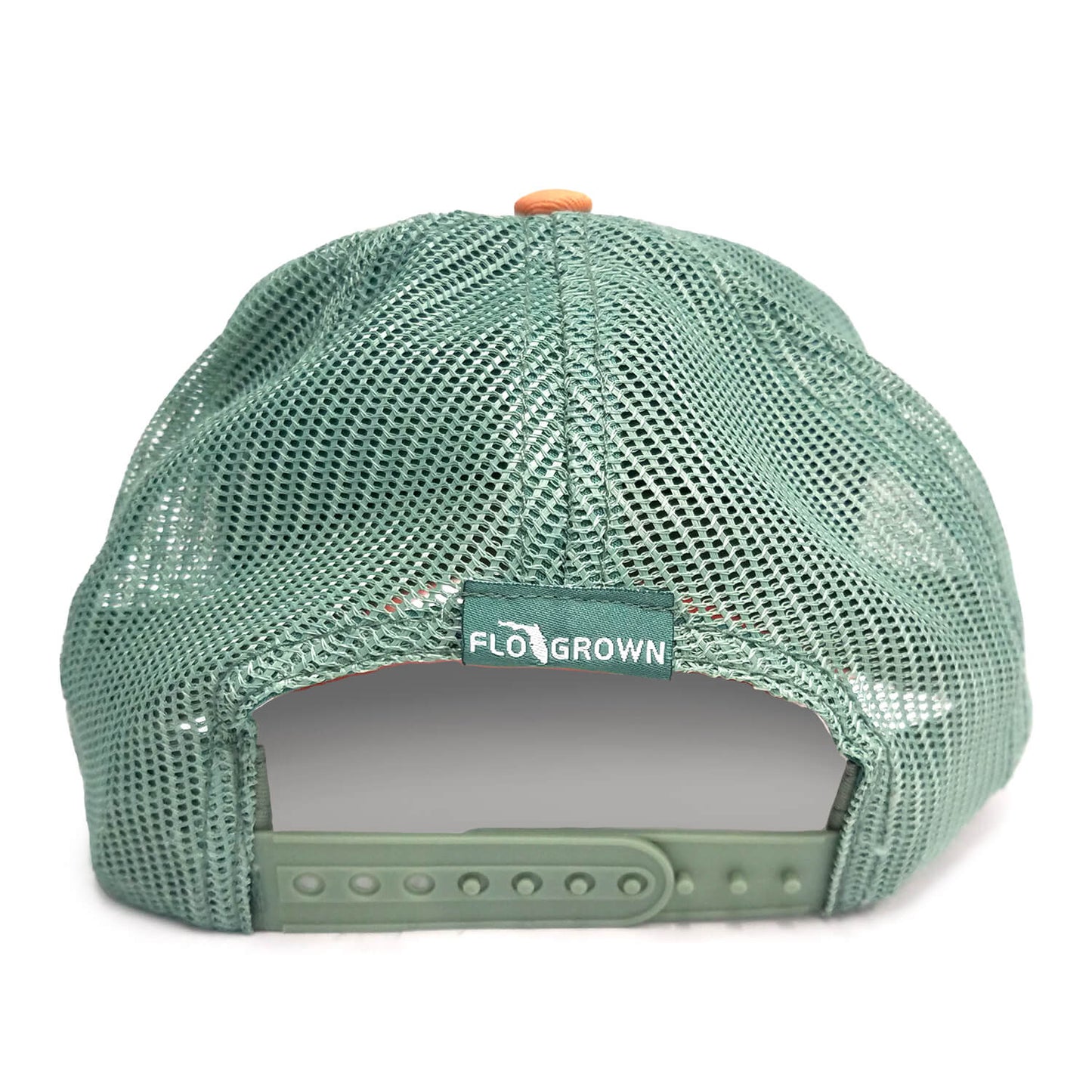 FloGrown Daisy Orange Hat - Back