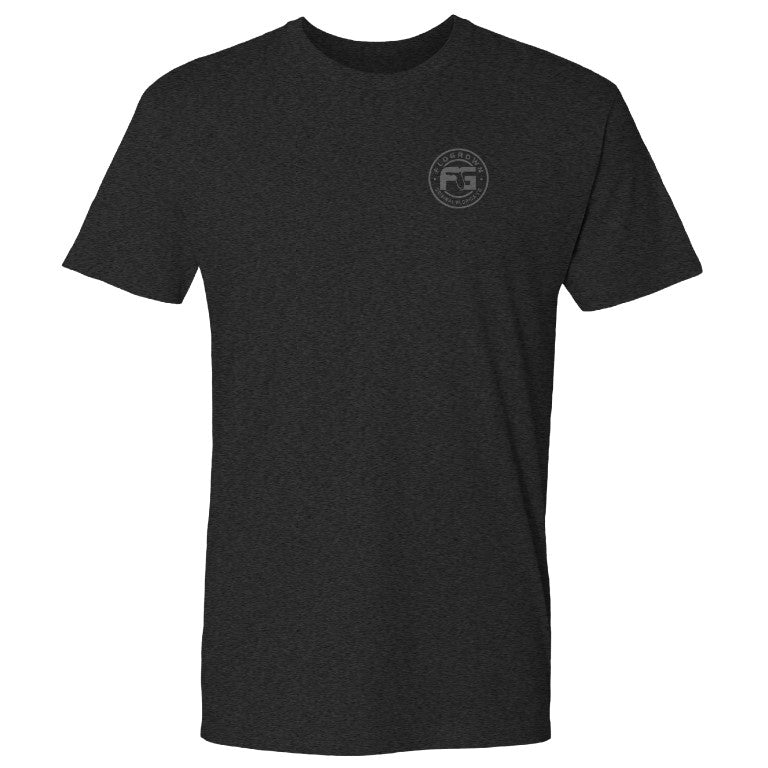 FloGrown Washed Flag Tee (gray-front)