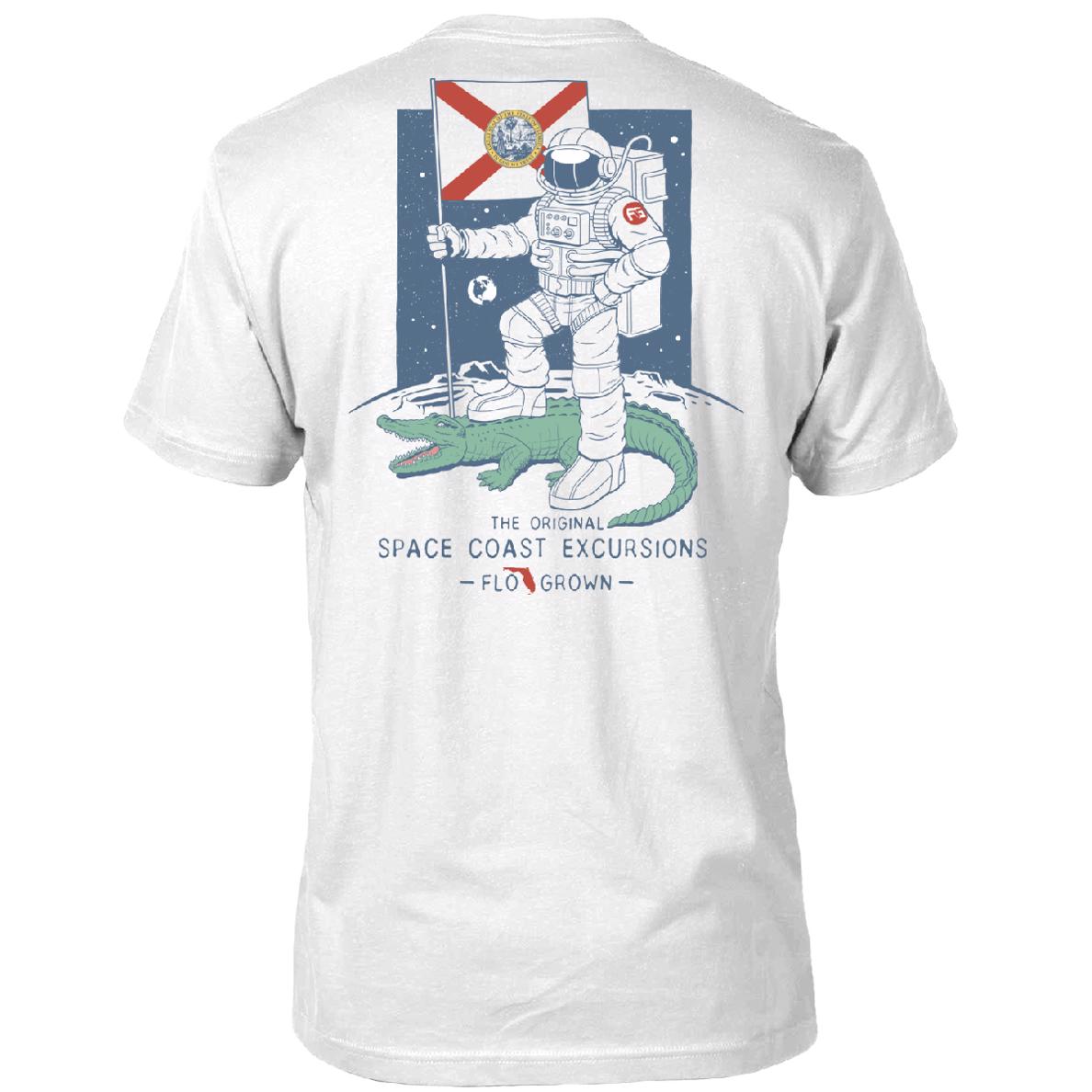 Space Coast Excursions Tee (back)