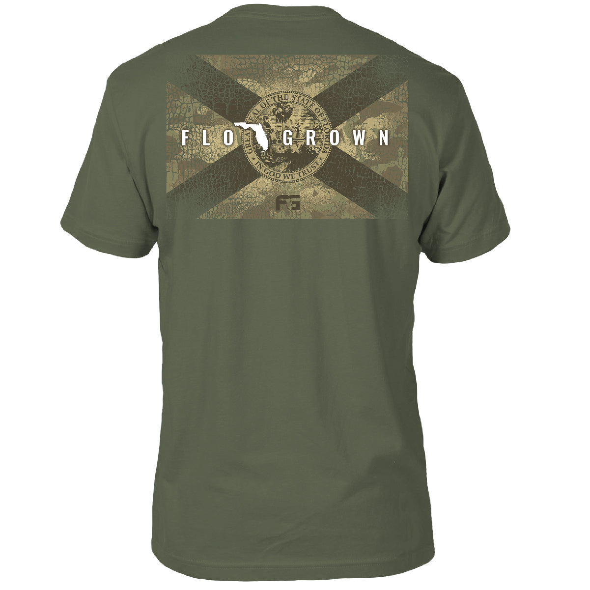 Gator Skin Flag Tee - Back
