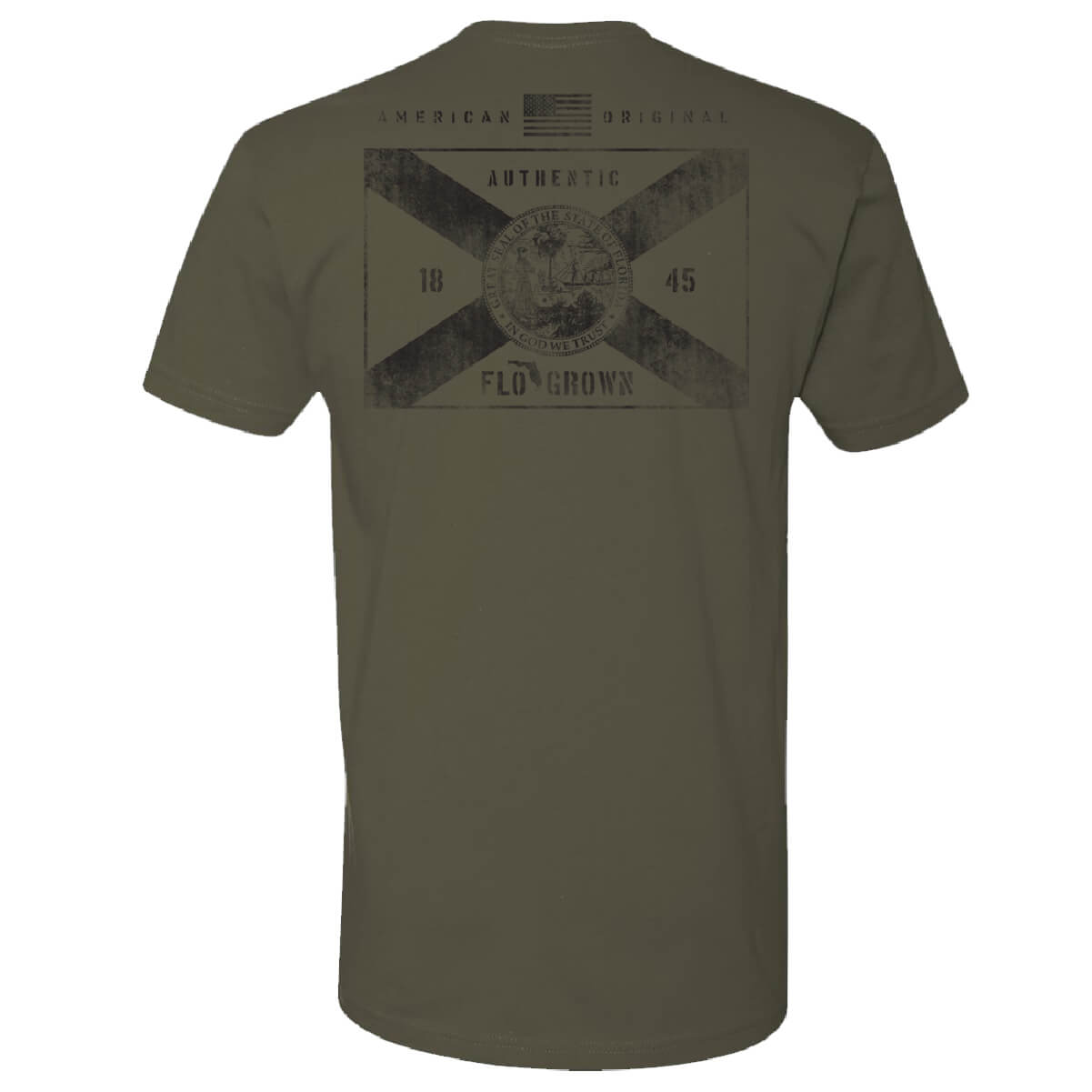 FloGrown Patriot Tee - Back
