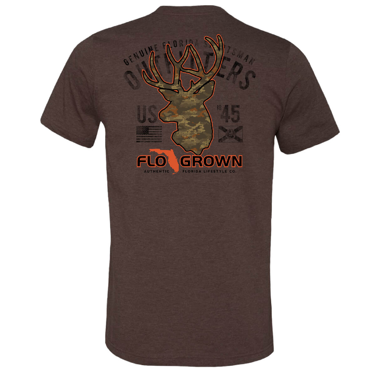 Deer Camo Tee - Back